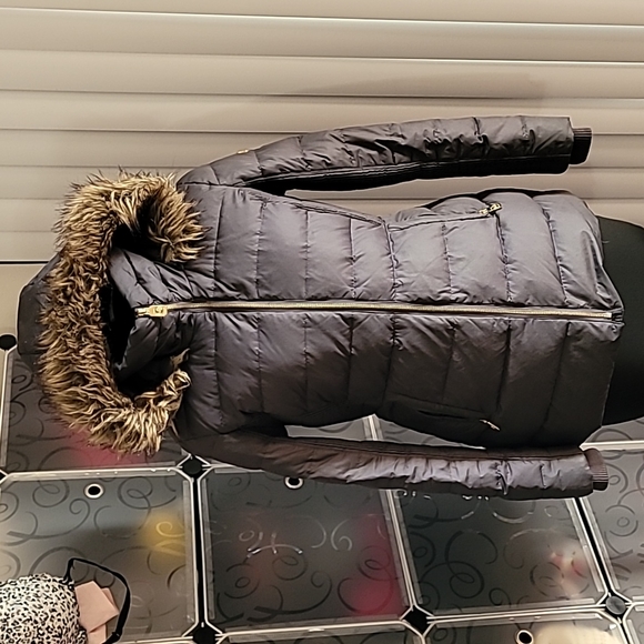 Michael Kors Jackets & Blazers - Michael Kors Black Down Parka Jacket with Hood